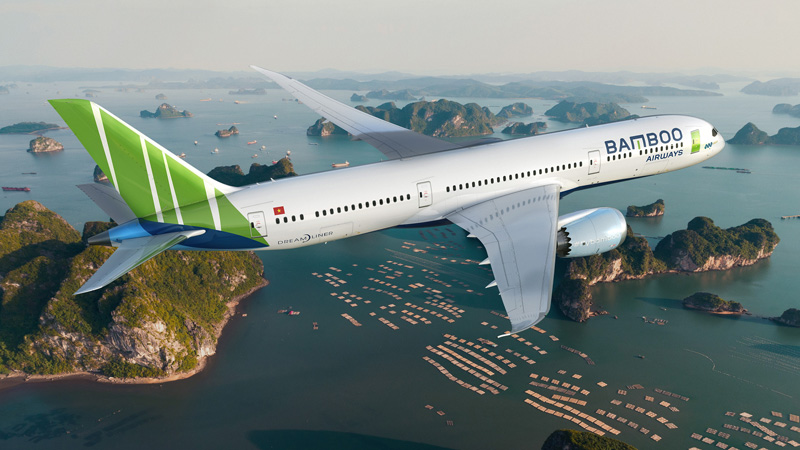 Máy bay Boeing 787 Bamboo Airways